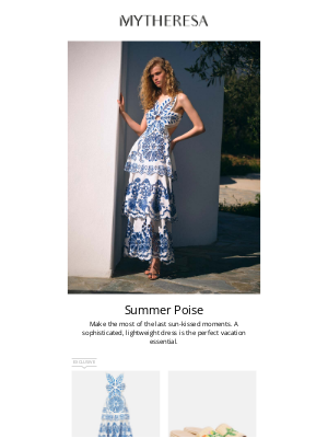 My Theresa - Celebrate last summer getaways in style