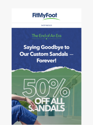 Wiivv Wearables Inc. - Final Goodbye: 50% Off Custom Sandals – Selling Fast!