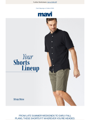 Mavi - Shorts of Every Length, Ready for Any Day