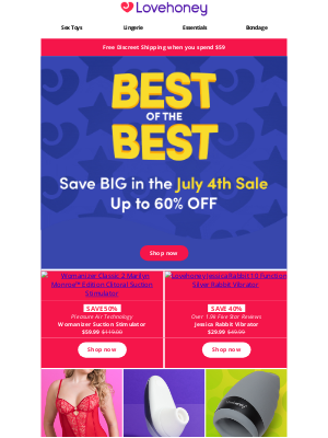Lovehoney - These SALE Deals are 🥵