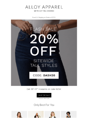 Alloy Apparel - Have You Got Yours? 20% OFF ENDS SOON