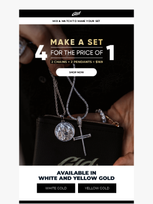 The GLD Shop - 4 Pieces = Full drip Set 🤯