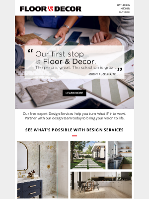 Floor And Decor - Bring Your Design Dreams to Life