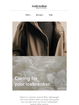 Icebreaker - Dean, thank you for choosing nature