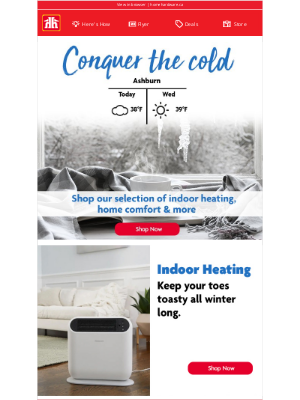 Home Hardware (Canada) - Keep cozy this winter