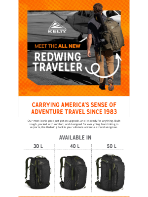 Kelty - Meet the New Redwing Traveler