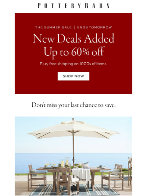 Pottery Barn Kids - 48 HOURS LEFT 📣 UP TO 60% OFF