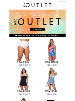 SWIMSTYLE - See what's trending at DTC Outlet 👀