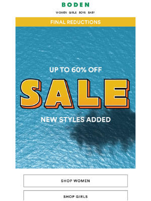 Boden USA - Up to 60% off + new styles added
