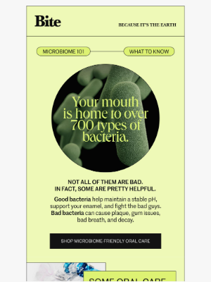 Bite Toothpaste Bits - Stop killing your good bacteria.