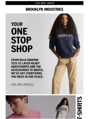Brooklyn Industries - Your One-Stop Shop for Spring