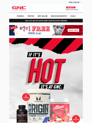 GNC - NEW: GNC HAS THE HOTTEST DROPS!