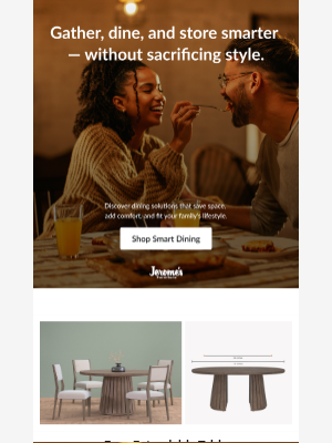Jerome's Furniture - The Perfect Dining Does Exist