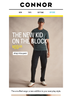 Connor Clothing (Australia) - New Cargo Pants: The Mica