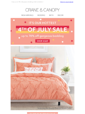 Crane & Canopy - Now THIS is summer beautiful! (plus, up to 70% OFF!)