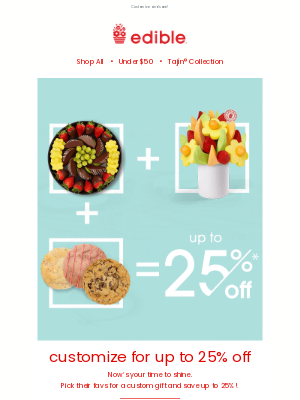 Edible Arrangements - Up to 25% Off Custom Gift Sets