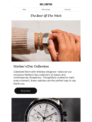 Bob's Watches - The Latest Watch Drops, Stories, and More—Just In!