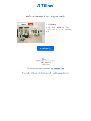 Zillow - Plan Your Weekend: 1 new listing - Seatac WA