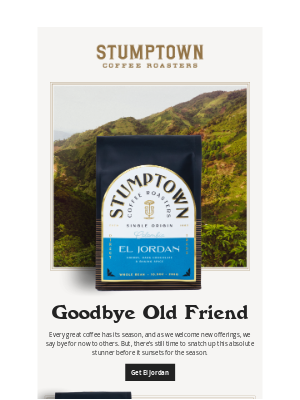 Stumptown Coffee Roasters - Going, going, going...✌️