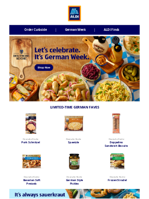 ALDI - Let's celebrate German Week and 