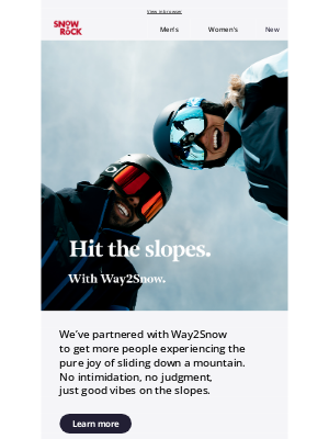 Snow+Rock (United Kingdom) - Meet our new snow partners (they're great) ⛷️