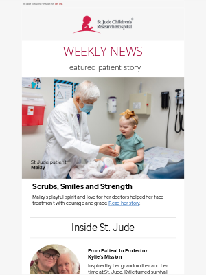 St. Jude Children's Research Hospital - This week at St. Jude: Stories that inspire