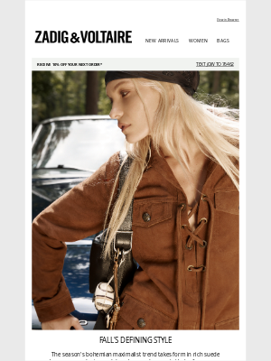Zadig & Voltaire - Fall's Defining Style