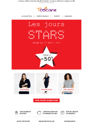 Toscane (France) - Jours Stars : derniers jours ! Jusqu’à -50%