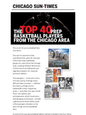 Chicago Sun-Times - The top prep basketball players from the Chicago area
