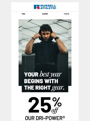 Russell Athletic - Your Best Year Begins With the Right Gear ✅