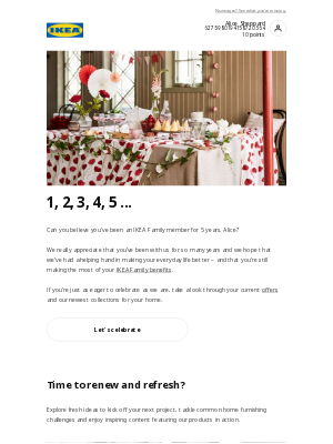 IKEA (United Kingdom) - We heard the exciting news, Alice!