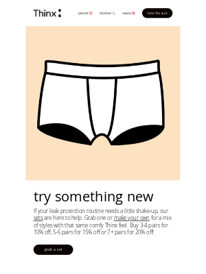 THINX - Mix it up 🍹