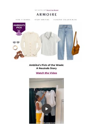 Armoire - Bika's Summer Pick: A Neutrals Story 🌿