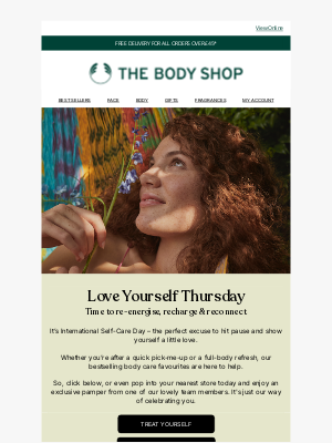 The Body Shop (United Kingdom) - Your Body Shop favourites, made for self-care days