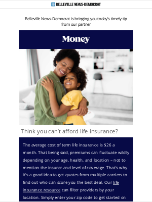 Belleville News-Democrat - Life insurance protects the ones you love most