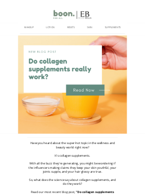 Ecco Bella - 🤔Do collagen supplements work?