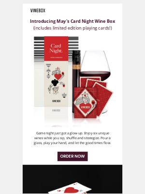 VINEBOX - NEW! Open to see what's in the cards >