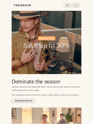 Trendhim - Your new summer look