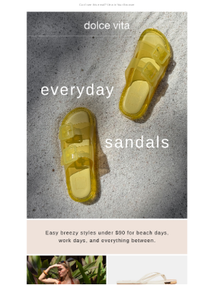 Dolce Vita - SANDALS TO WEAR ON REPEAT