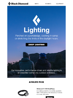 Light your adventure - anywhere, anytime