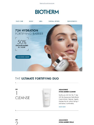 Biotherm (Canada) - Strengthen Your Skin's Barrier with Aquasource