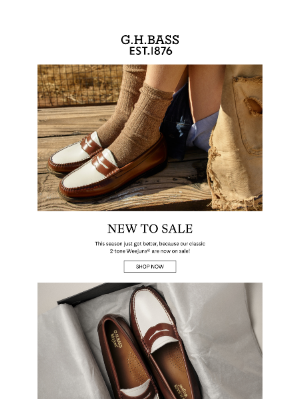 G.H. Bass & Co. - Discover New to Sale Styles!