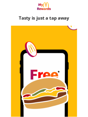 McDonald's (Canada) - Your FREE Cheeseburger* is waiting for you