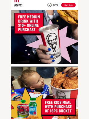 KFC - ✅ Your Pick 🎁 Your Treat!