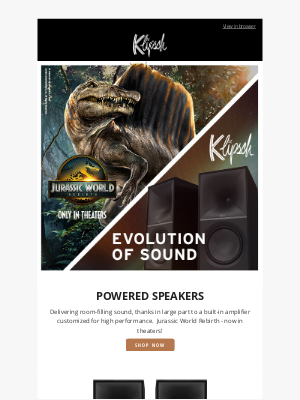 Klipsch - COLOSSAL SOUND With Klipsch Powered Speakers