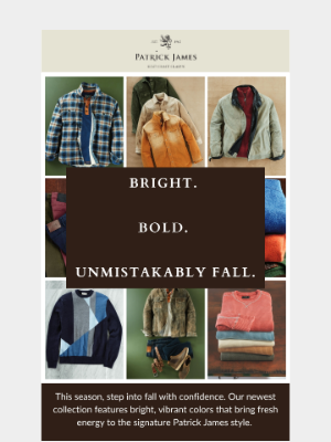 Fall’s Bright Side: Bold Colors Await