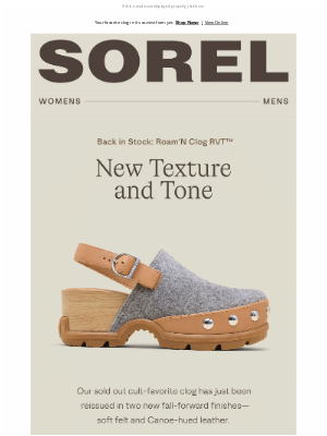 New Color. New Texture. Still Roam'N.