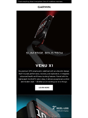 Garmin - Style Meets Performance: The All-New Garmin Venu X1
