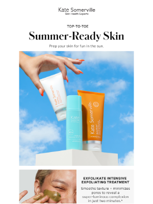 Kate Somerville Skincare - Summer-Ready Skin ⛱️