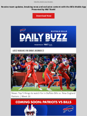 Buffalo Bills - Daily Buzz